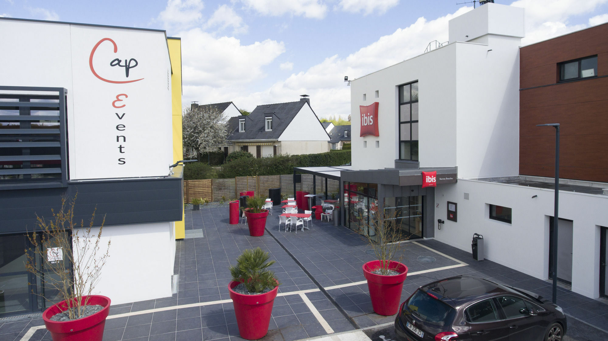 Ibis Rennes Beaulieu Hotell Cesson-Sévigné Eksteriør bilde